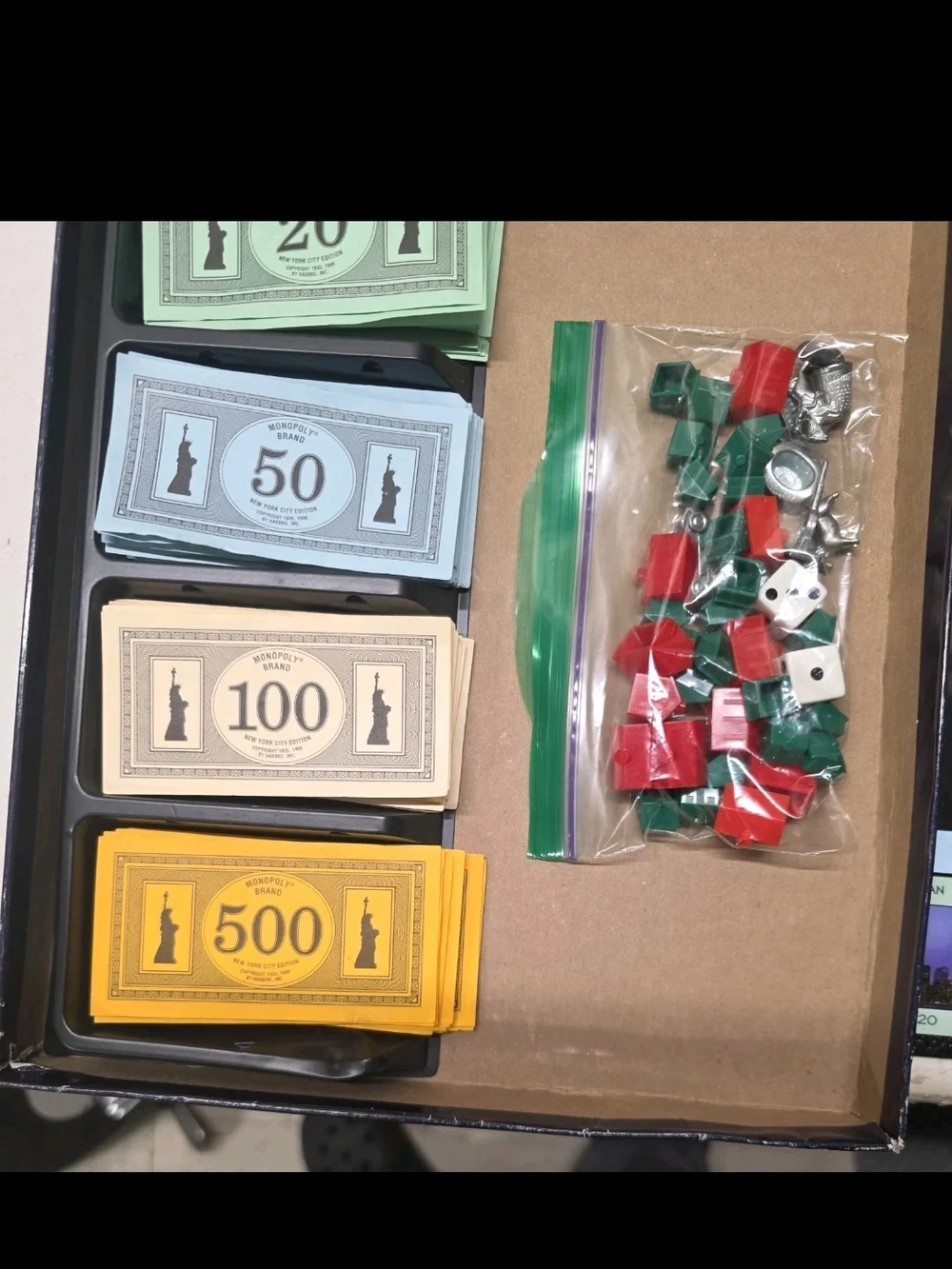 Monopoly New York City Edition Board Game - Black & Gold